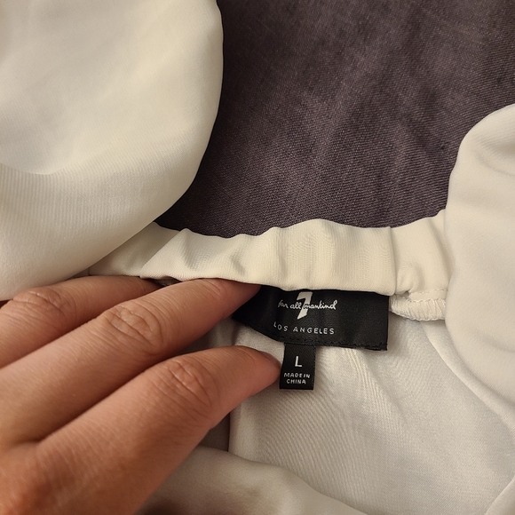 7 for all mankind, square neck top - Picture 5 of 9